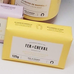 Gentle Perfumed Soap Honey & Almond125g x 3 - Fer à Cheval