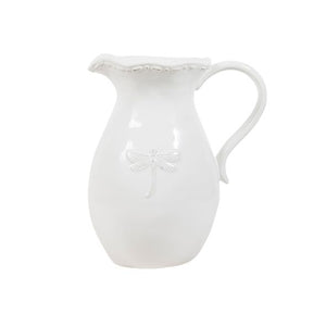 French Country Dragonfly Jug / Pitcher