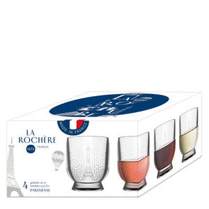 La Rochere - Parisienne Tumbler - Set of 4 - Gift Boxed (Limited)