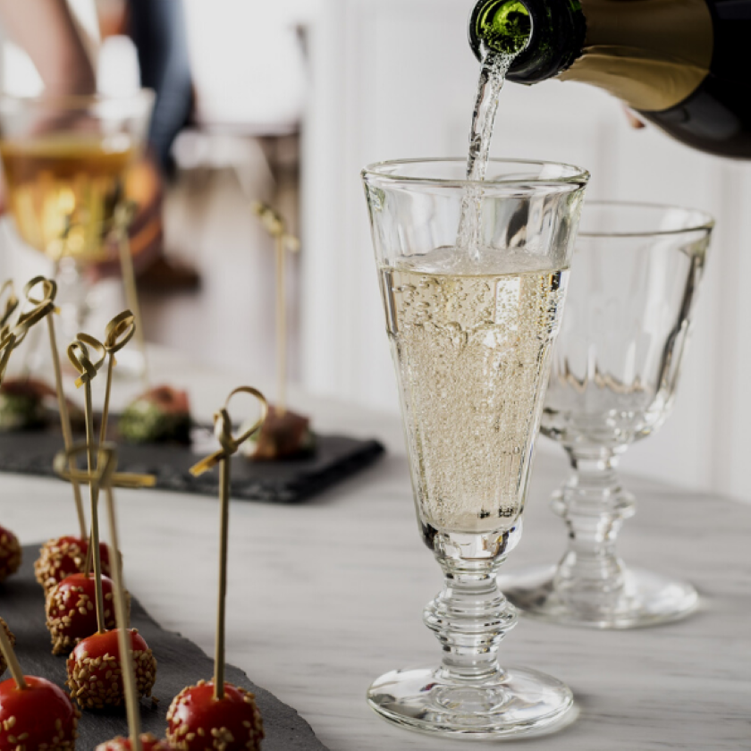 French champagne flutes deals
