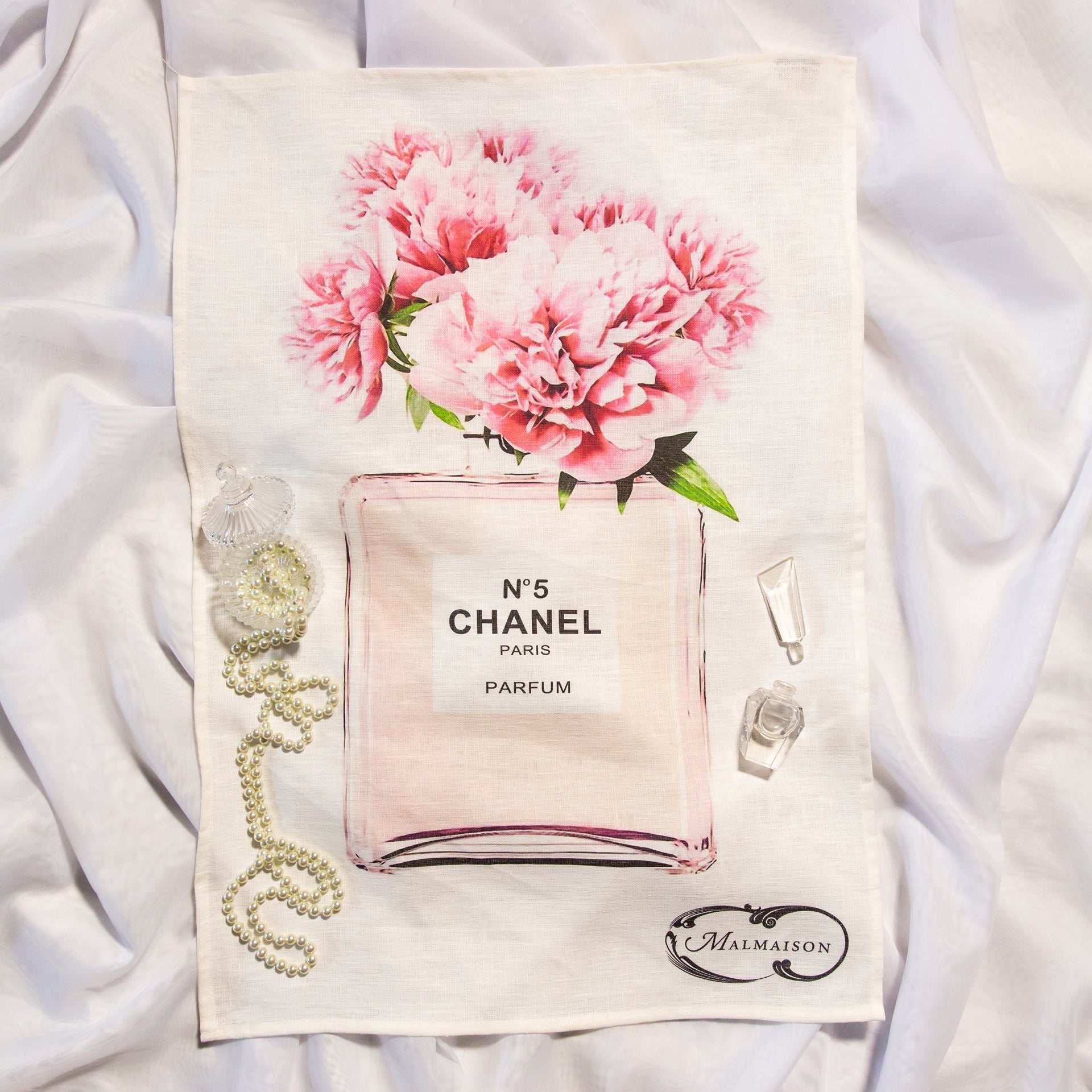 Empress - Chanel No. 5 - Linen Tea Towel
