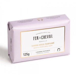 Gentle Perfumed Soap Energising Lavender 125g x 2 - Fer à Cheval