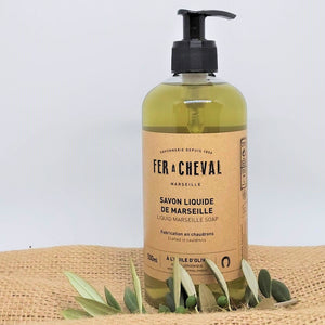 Savon de Marseille Olive Oil  Liquid Soap 500g - Fer à Cheval