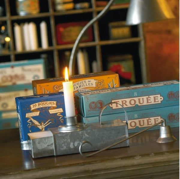 Bougies La Francaise Trouée Dripless Candles Malmaison