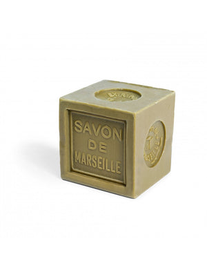 French Touch Savon de Marseille Olive Cube Soap 300g - Fer à Cheval