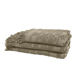 Sumatra Bath Towels - Khaki
