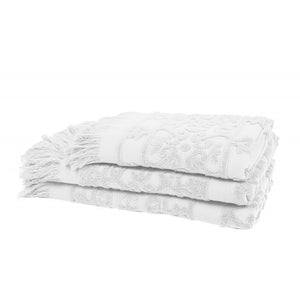 Sumatra Bath Towels - White