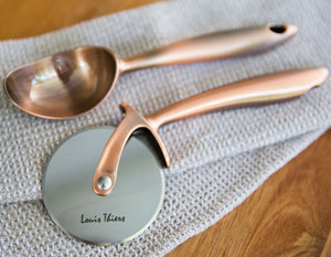 Laguiole by Louis Thiers Belle Ice Cream Scoop & Pizza Cutter