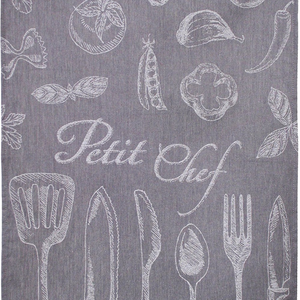 Petit Chef - Grey Tea Towel