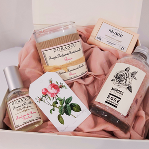 Malmaison Rose Scented Deluxe Gift Box