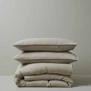Weave 100% French Flax Linen King Pillowcases