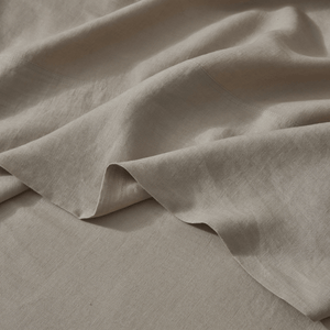 Weave 100% French Flax Linen Flat Sheet