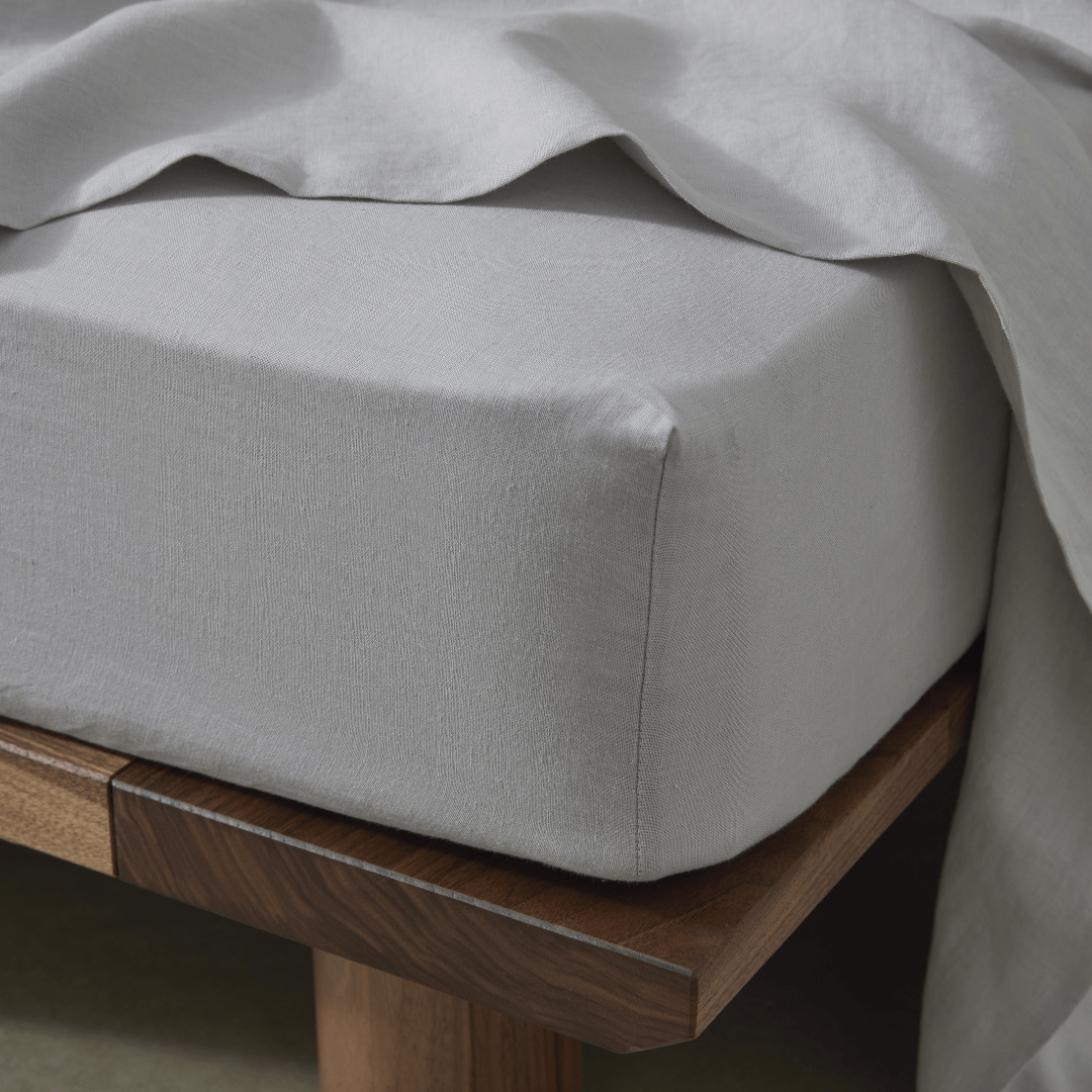Weave 100% French Flax Linen Fitted Sheets